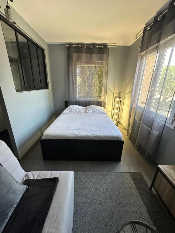 Studio Jaccuzzi A 2 Min Davignon Les Angles  المظهر الخارجي الصورة